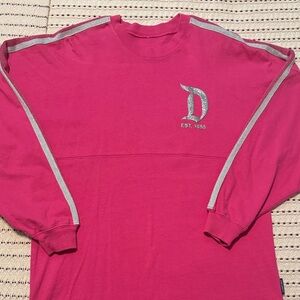 Hot Pink Spirit Jersey with Silver Trim